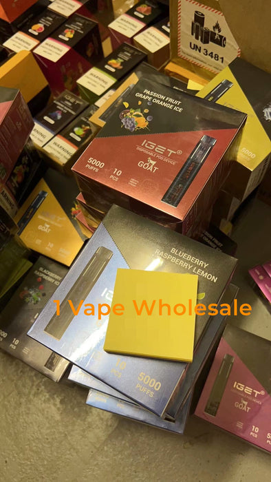 IGET Goat Vape Disposable Wholesale - 5000 Puffs 1 vape wholesale