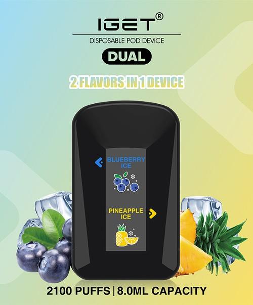 IGET Dual Vape Disposable Wholesale 1vapewholesale