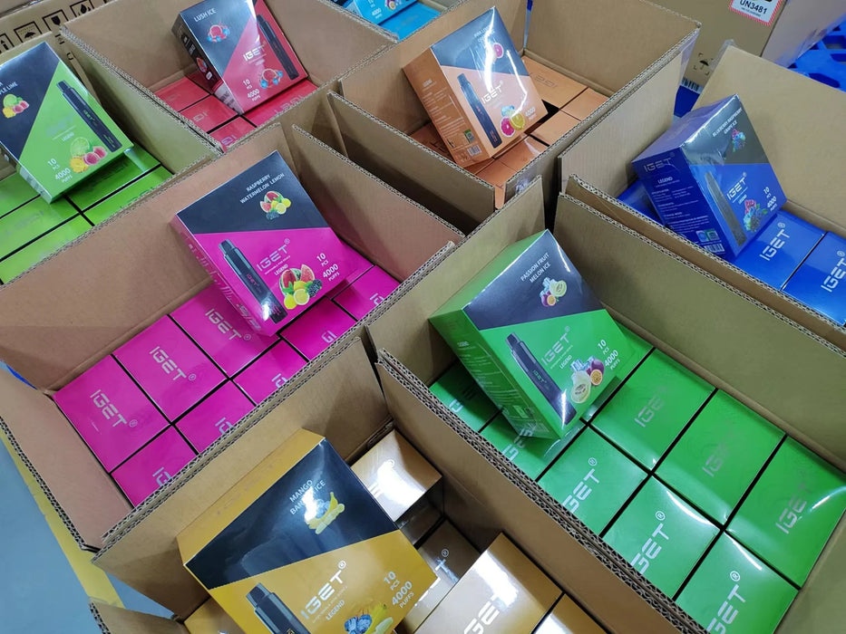 IGET Legend 200 Pcs / 20 Boxes Wholesale 1 vape wholesale
