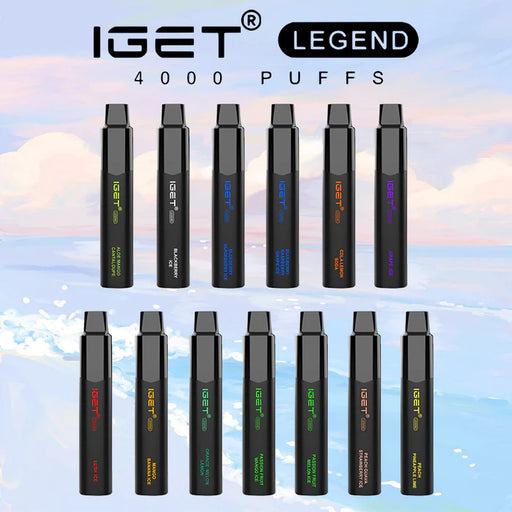 IGET Legend - 4000 Puffs (Retail) 1 vape wholesale